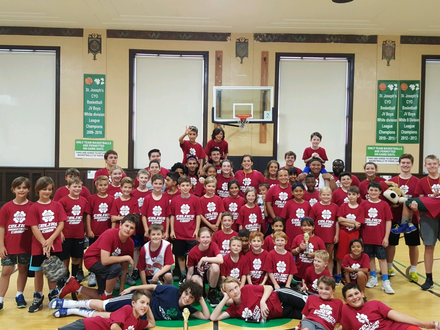 Celtics Basketball Camp St. Joseph's CYO